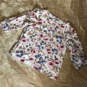 LC Lauren Conrad Floral Top
